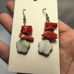 Handmade Gemstone Dangle Earrings
